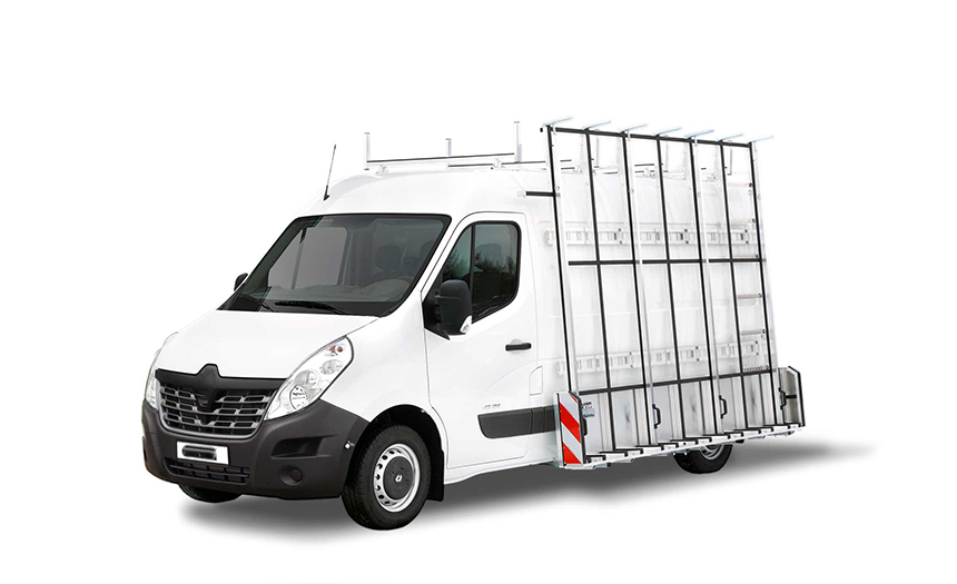 Glass Transport Truck